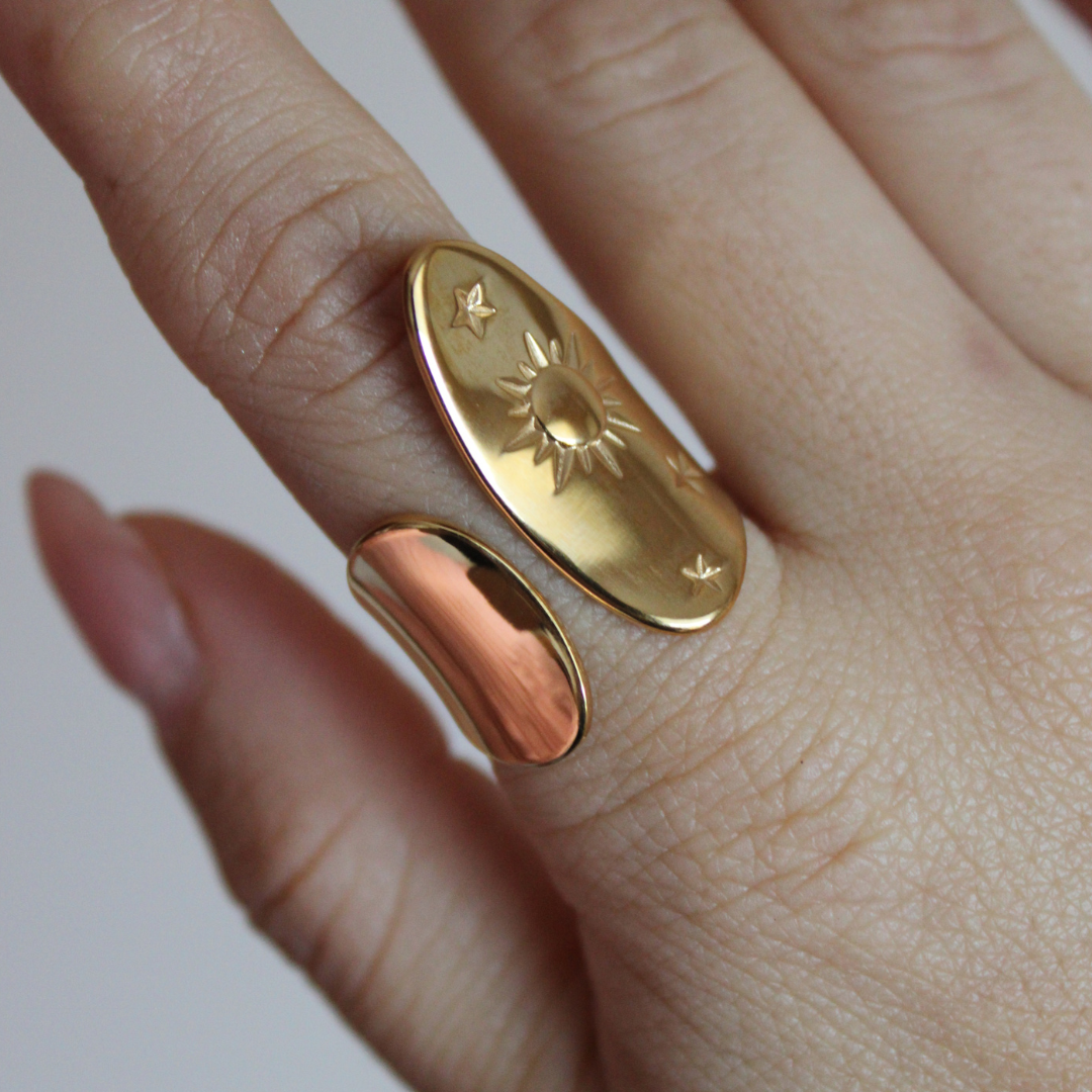 NEVI - ANILLO SOLES Y ESTRELLA