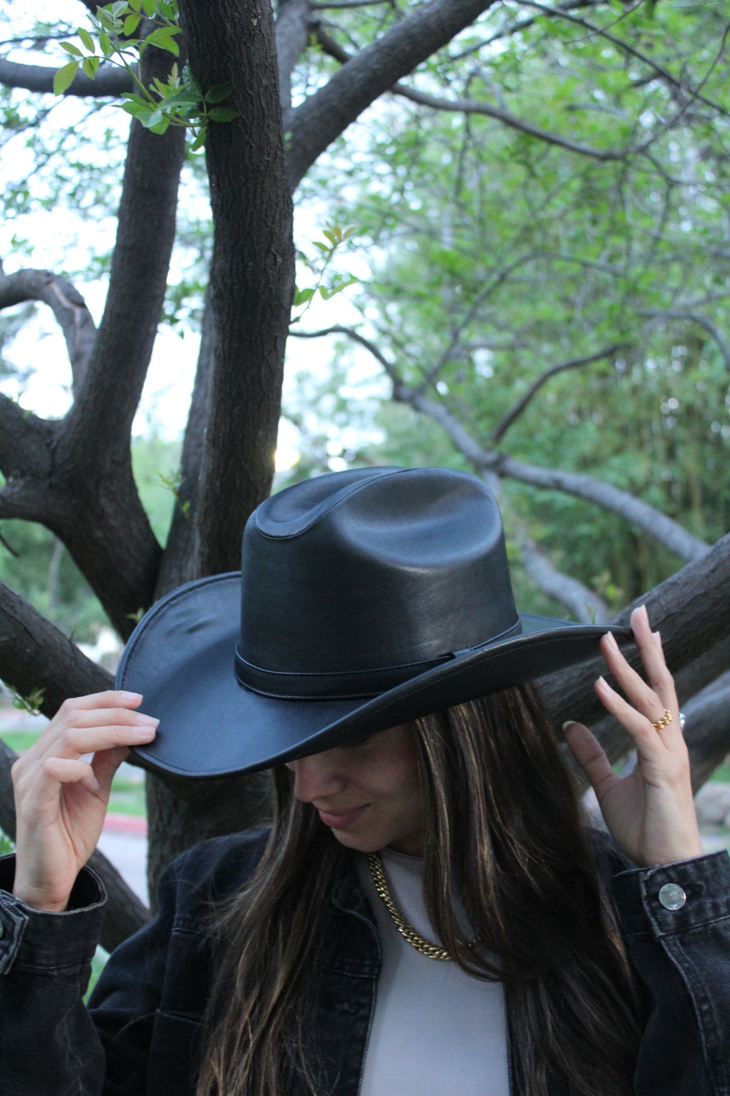MONTERREY - Sombrero vaquero piel vegana cowgirl