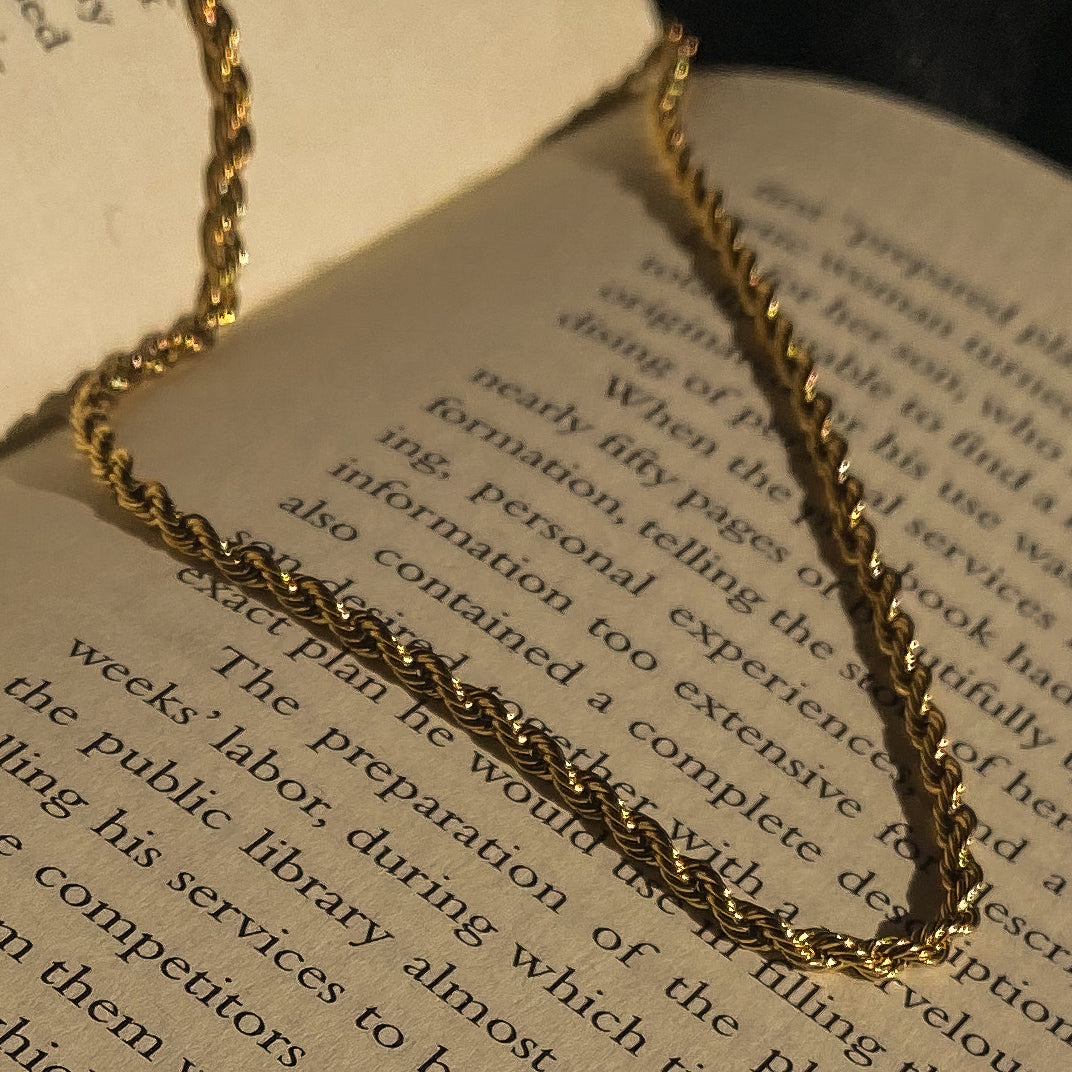 Tania - Cadena Torsal Acero Inoxidable