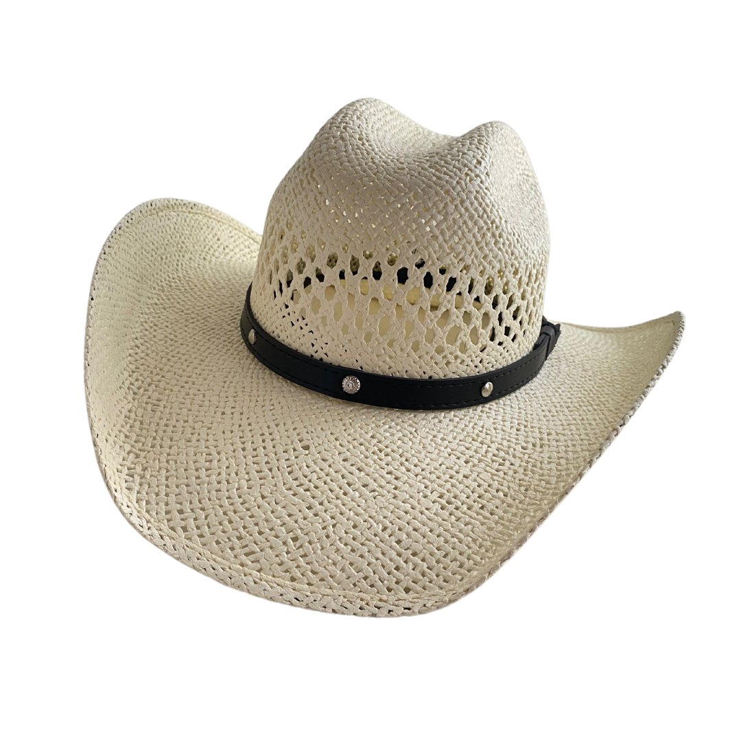 Puerto Vallarta - Sombrero vaquero de playa de paja