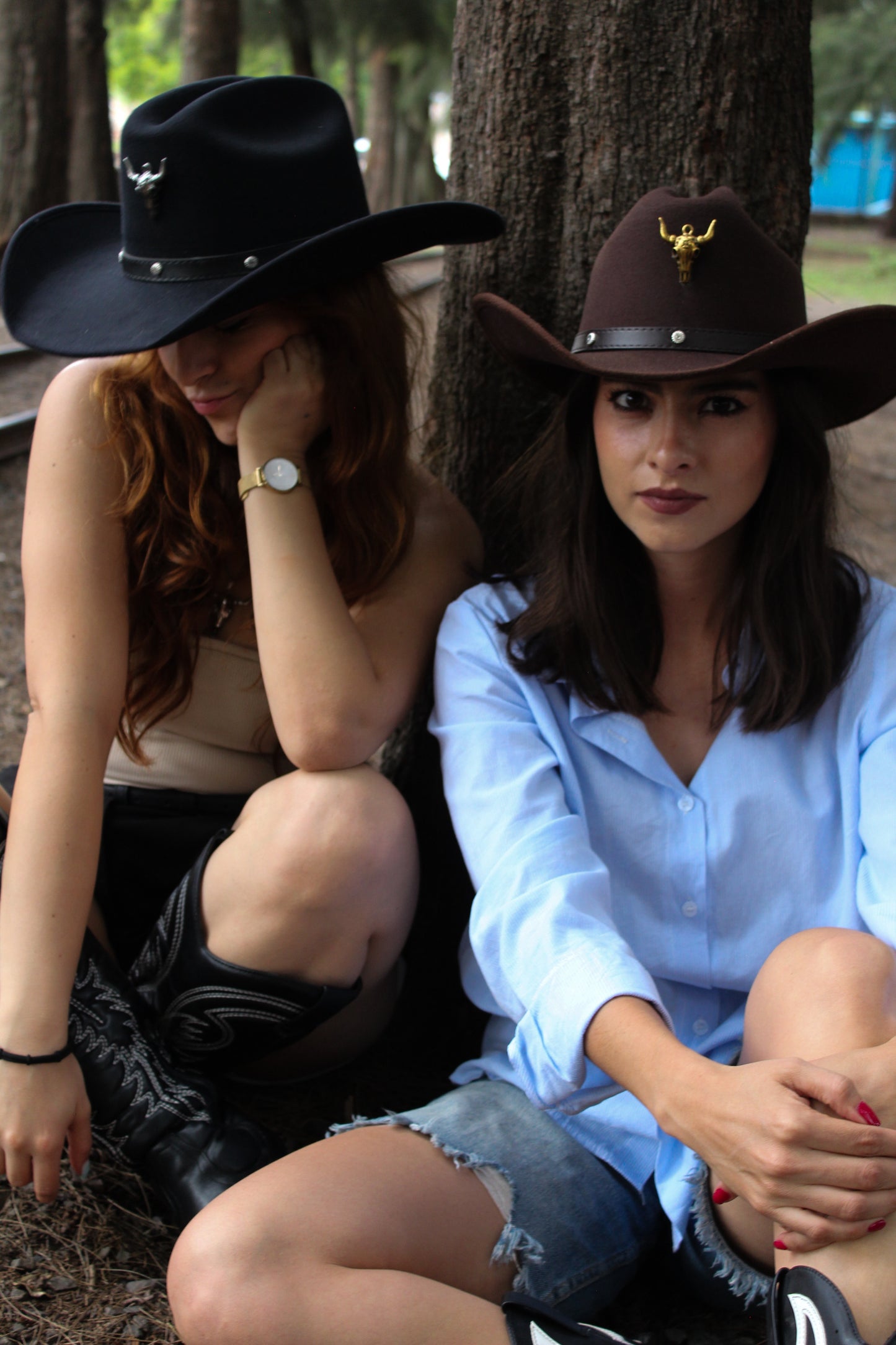 SONORA - Sombrero vaquero con toro algodón cowgirl