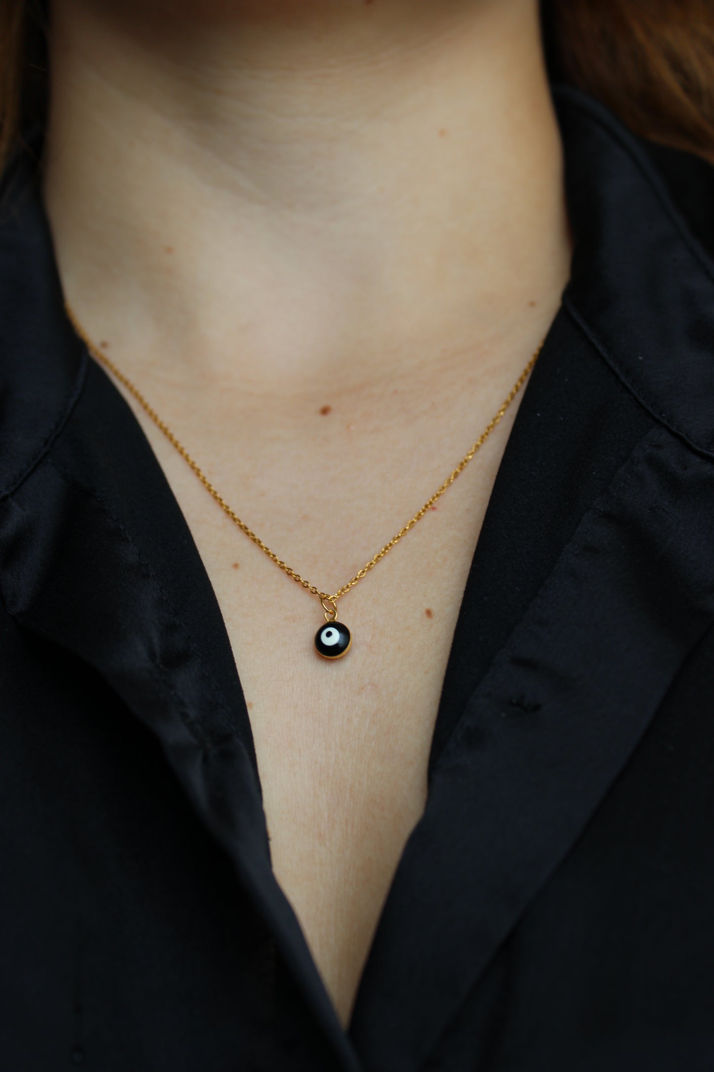 - Collar Ojo Turco Chapa de Oro