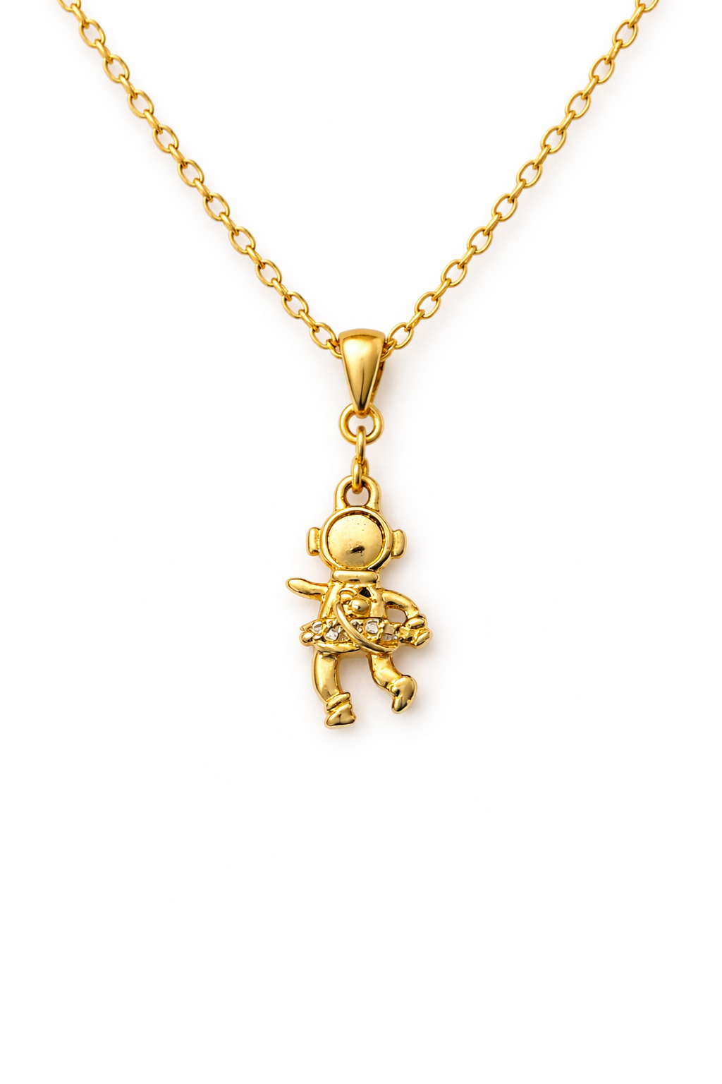 NAYE - COLLAR ASTRONAUTA ACERO INOXIDABLE