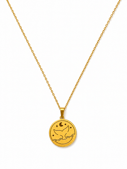 KYTZIA - COLLAR COLA DE SIRENA ACERO INOXIDABLE