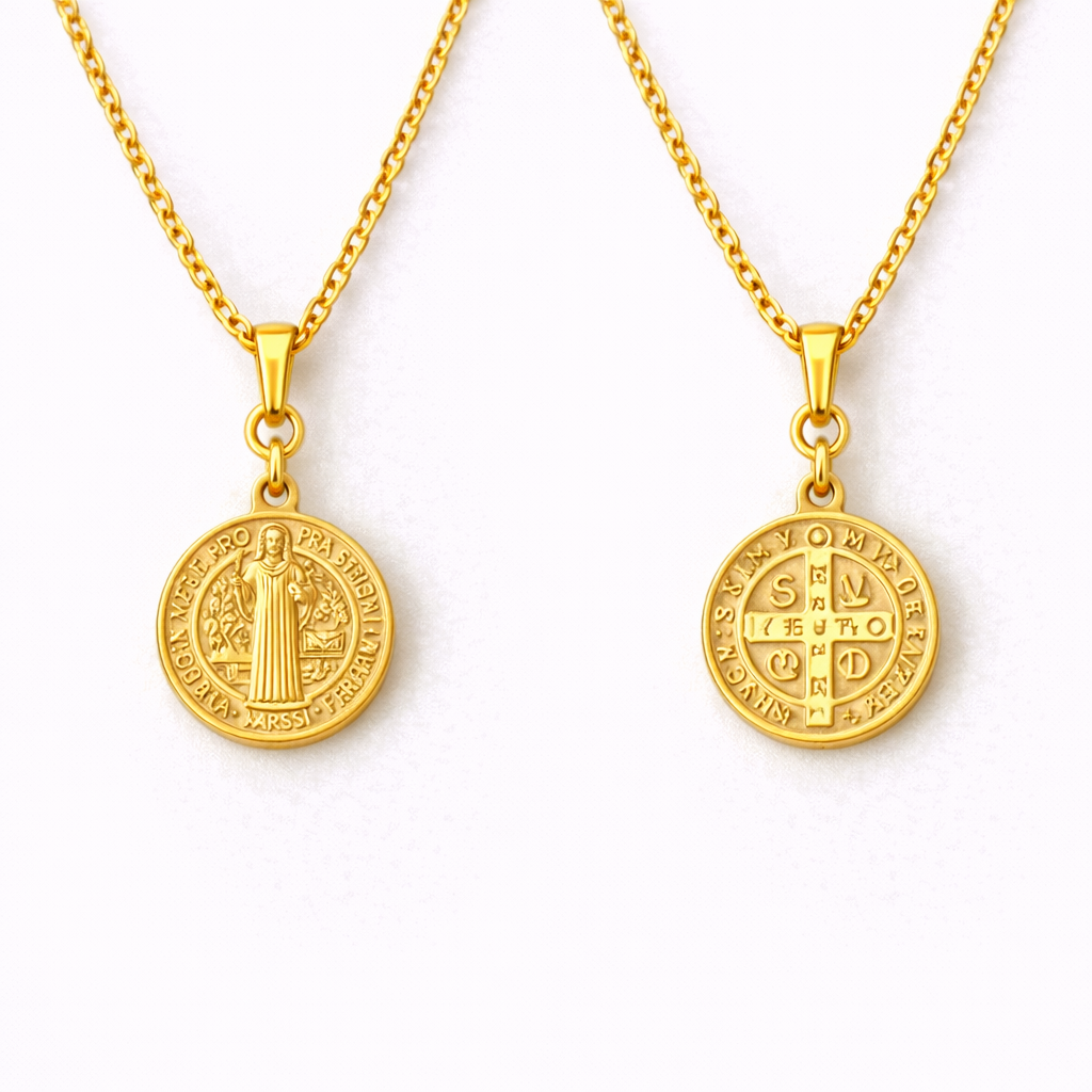 ILIAN - Tulip Flower Necklace 18k gold sheet