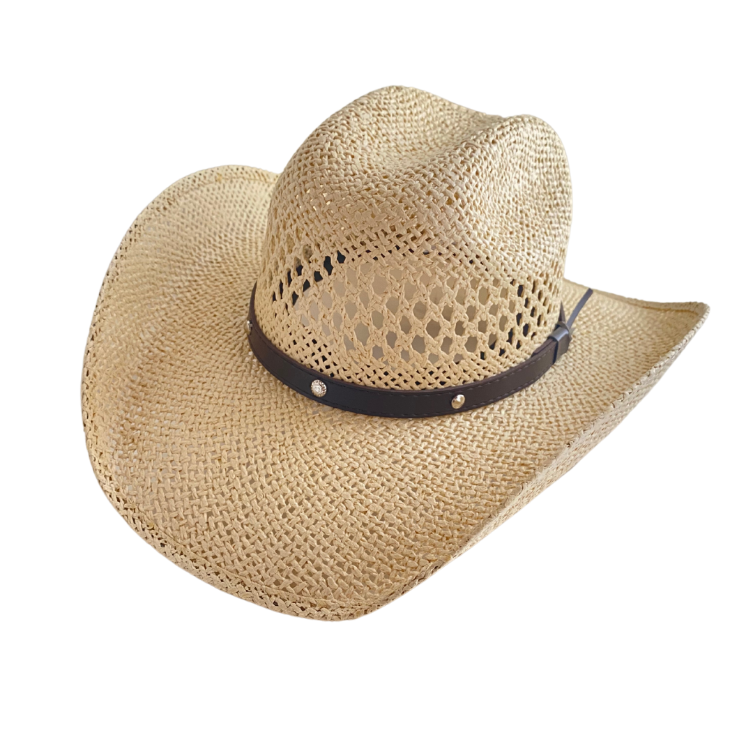 Puerto Vallarta - Sombrero vaquero de playa de paja