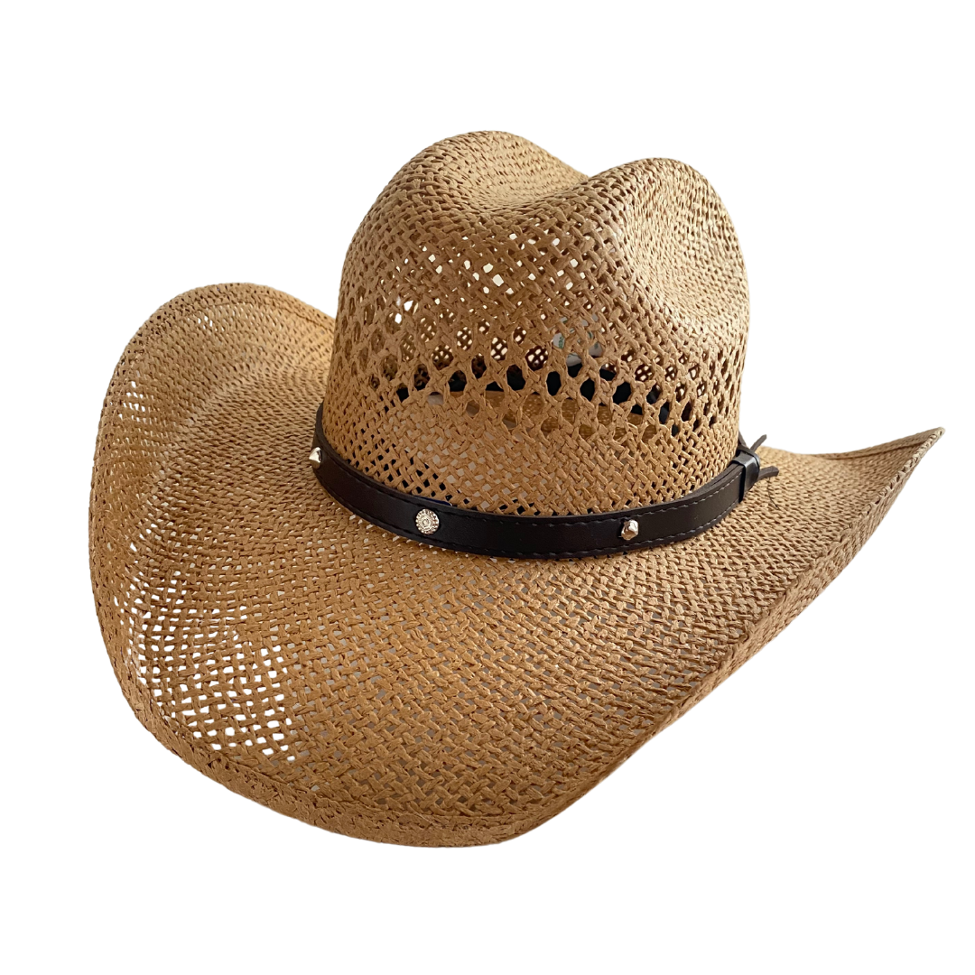 Puerto Vallarta - Sombrero vaquero de playa de paja