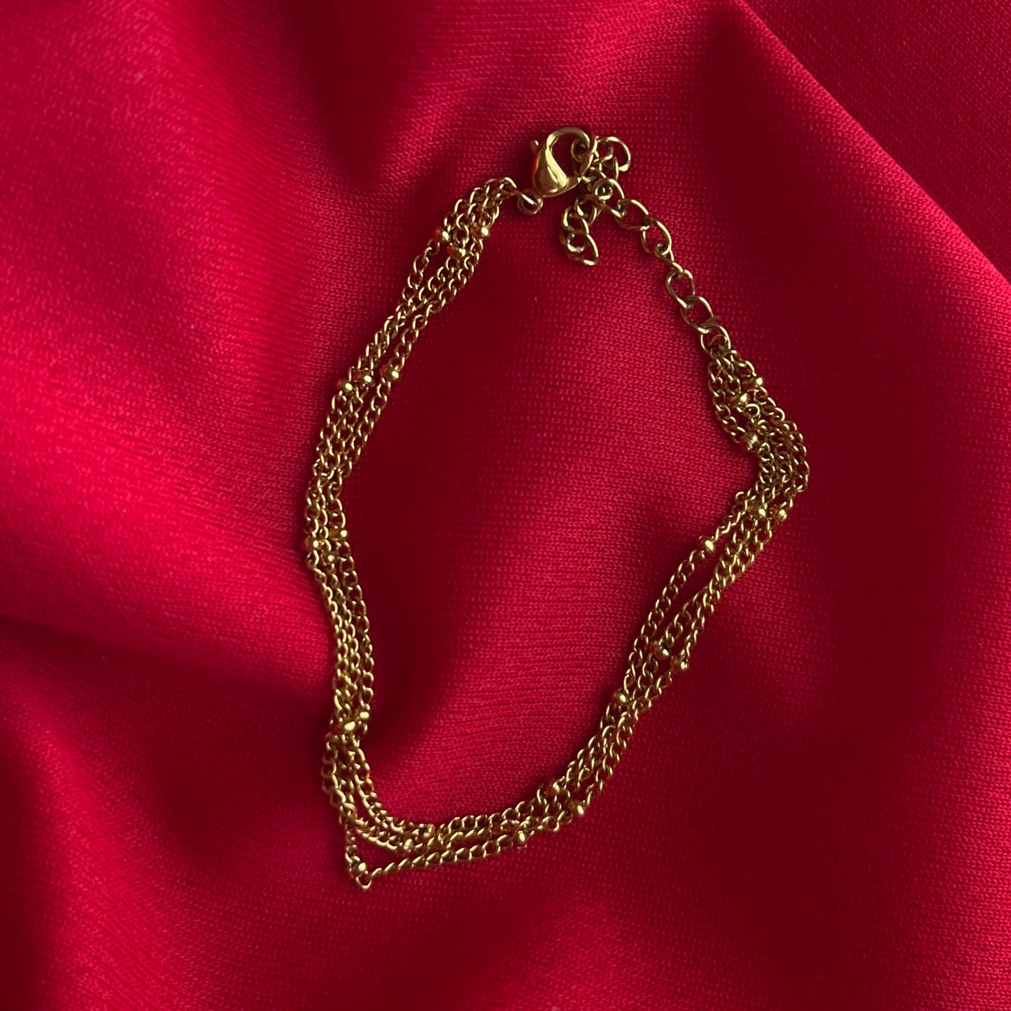 SIENNA - Pulsera Triple Acero Inoxidable