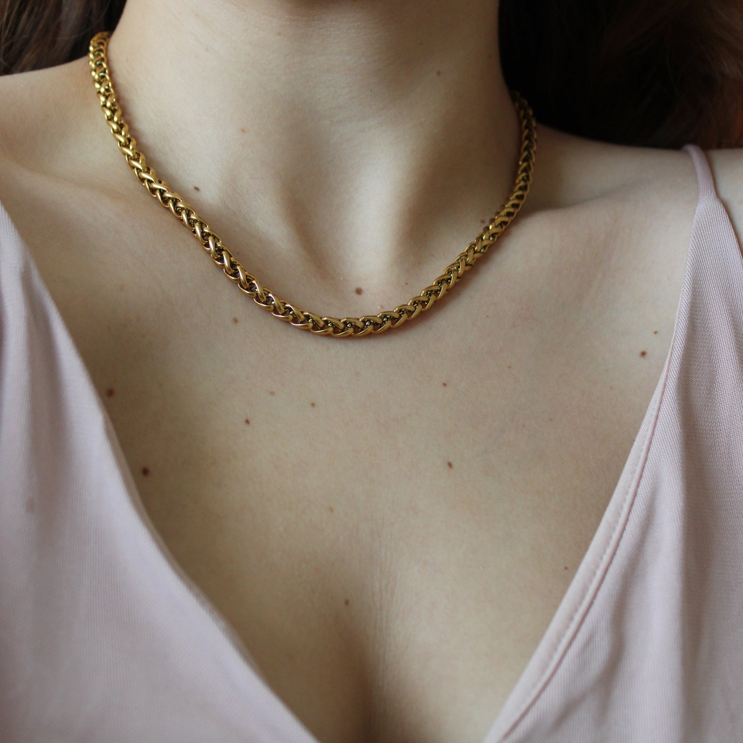 - Cadena Trenzada acero inoxidable