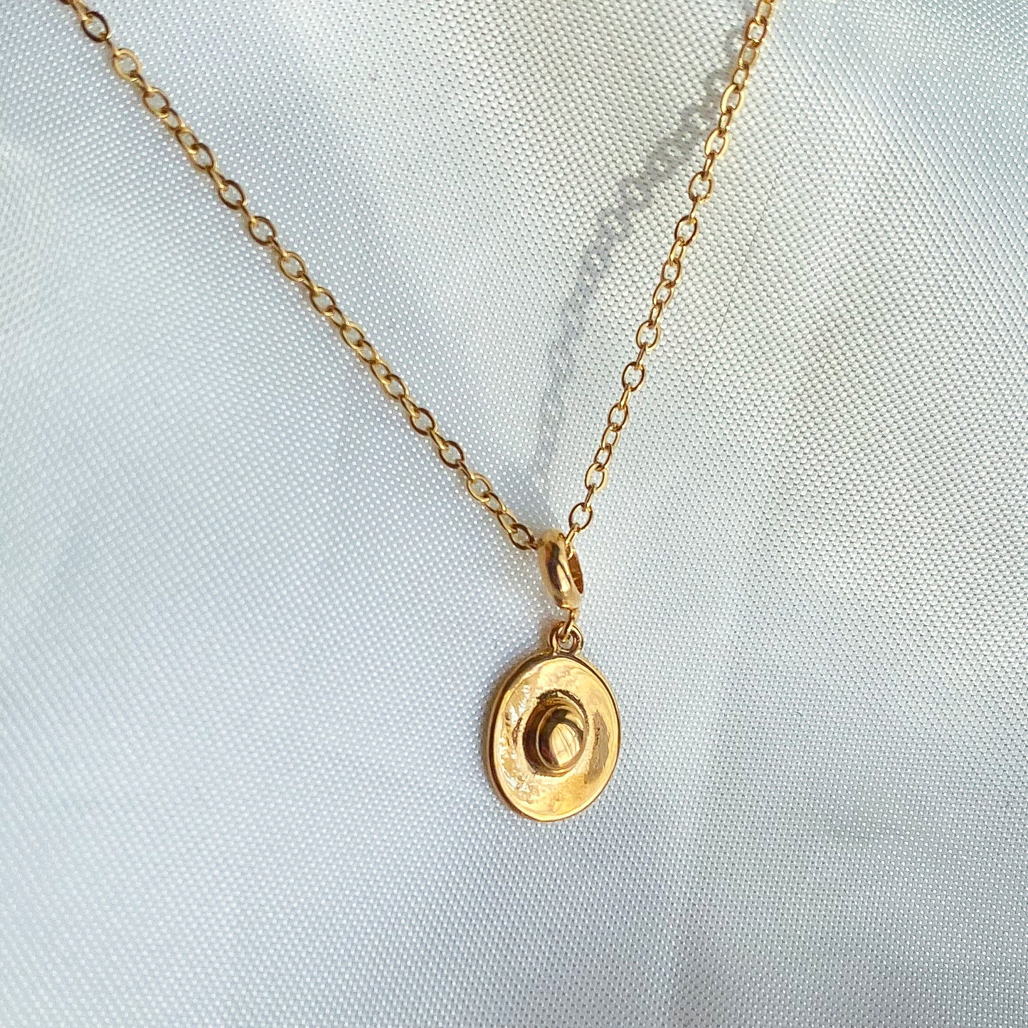 CLARY - COLLAR SOMBRERO VAQUERO ACERO INOXIDABLE