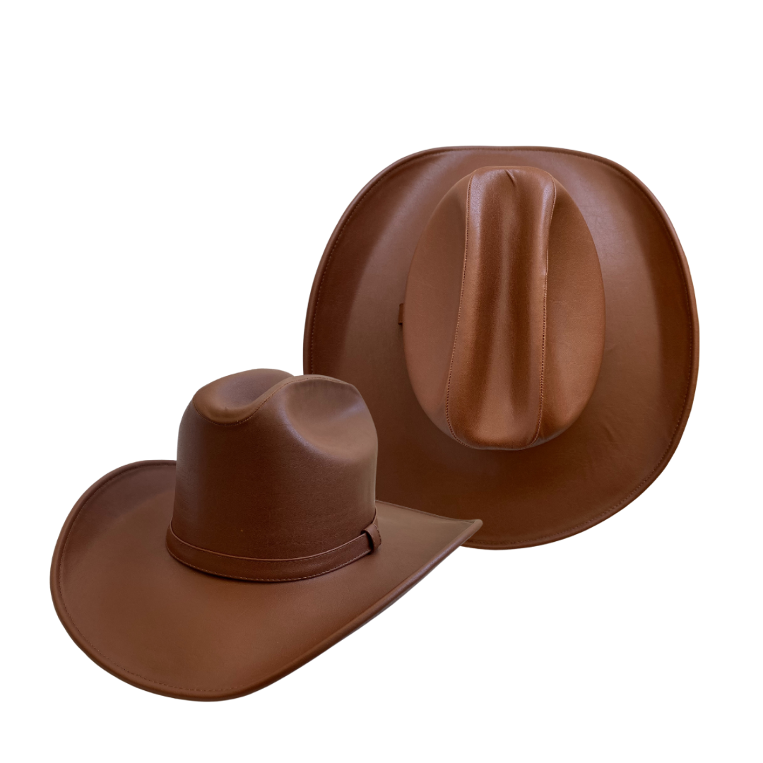 MONTERREY - Sombrero vaquero piel vegana cowgirl