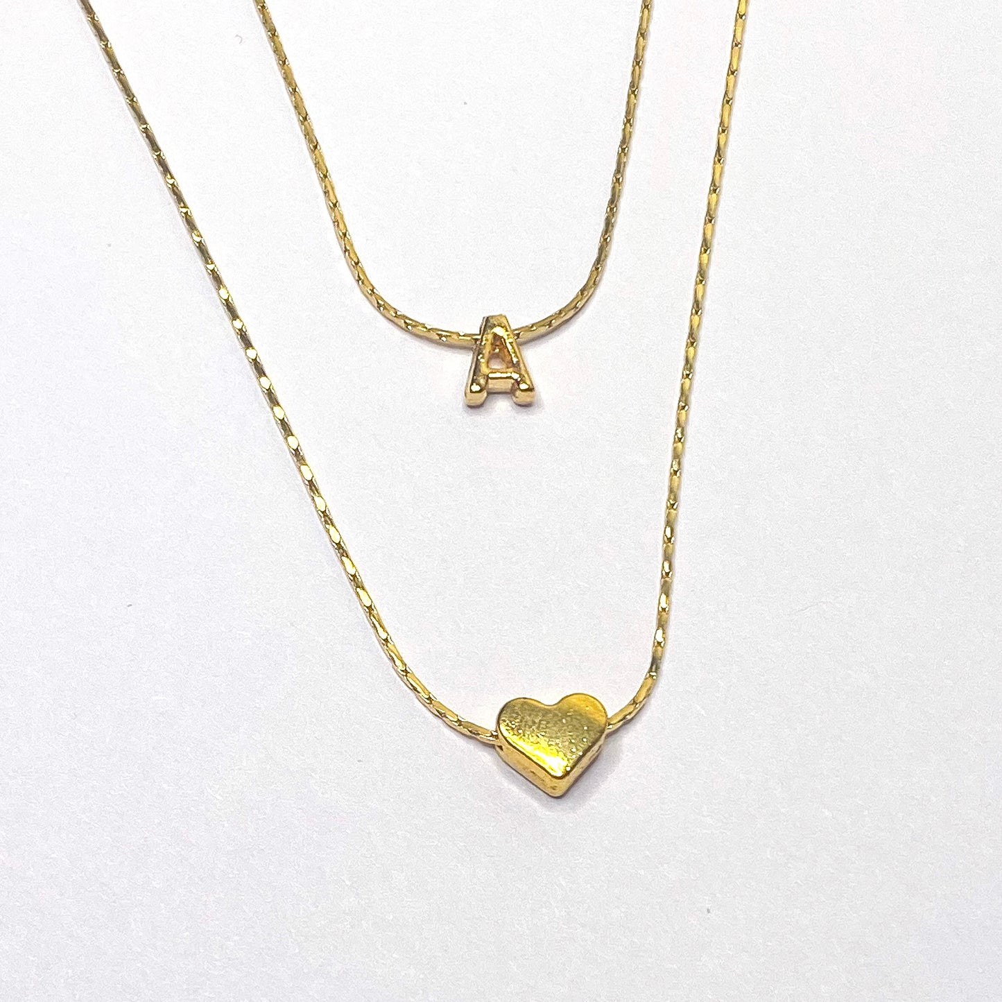 DALIA - Initial and Pearl necklace