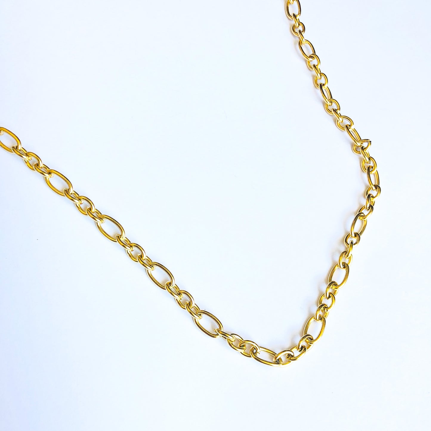 MARIELA - Cadena Oval Acero Inoxidable