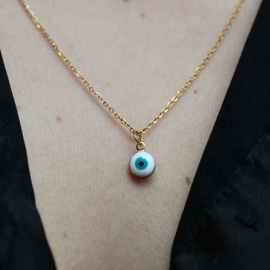 - Collar Ojo Turco Chapa de Oro