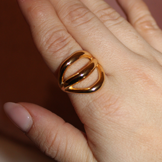 ARLYN - Anillo Triple Acero