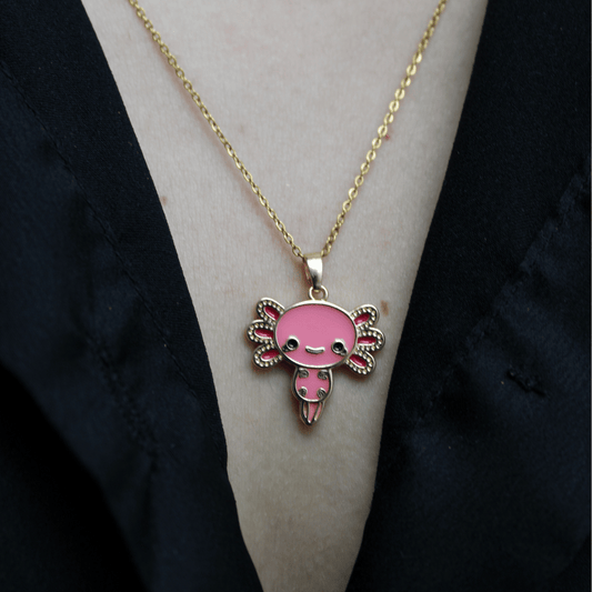XIOMARA - COLLAR AJOLOTE ACERO INOXIDABLE