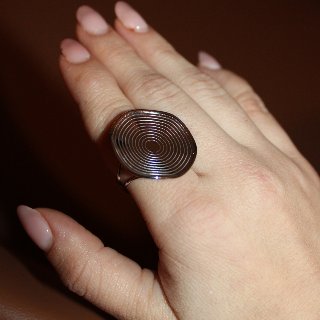 CASSIE- Anillo Circular Ajustable