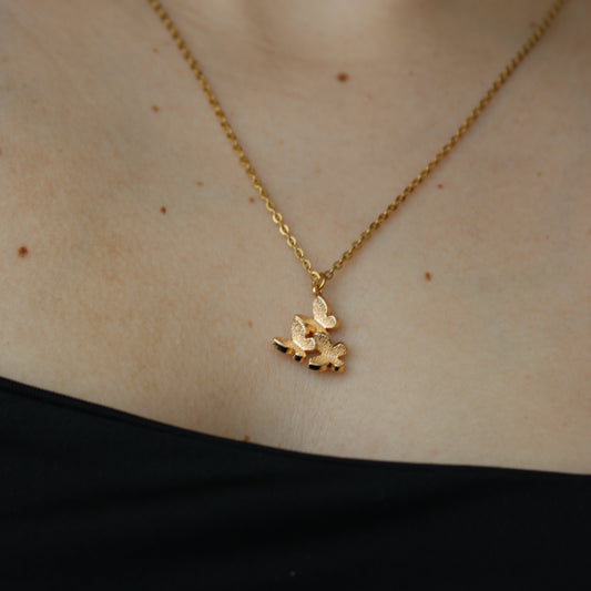 - 3 Mariposas Chapa de Oro