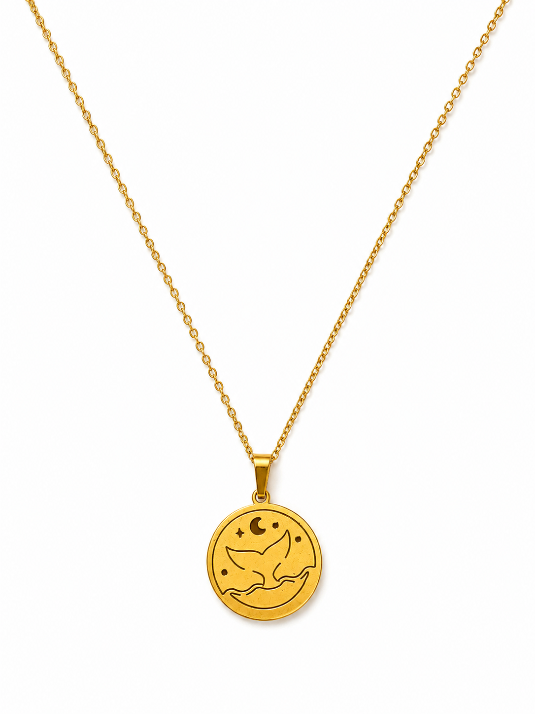 KYTZIA - COLLAR COLA DE SIRENA ACERO INOXIDABLE