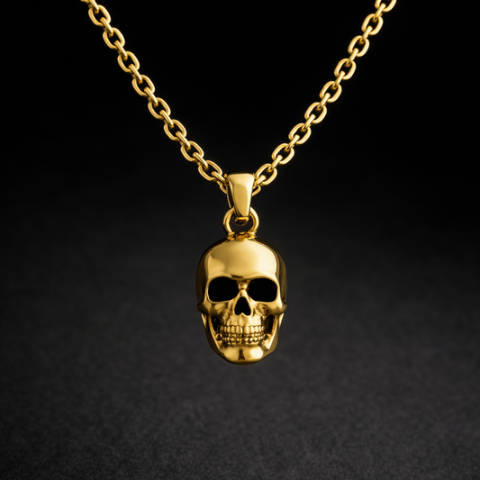 DENEFF - COLLAR CRANEO ACERO INOXIDABLE