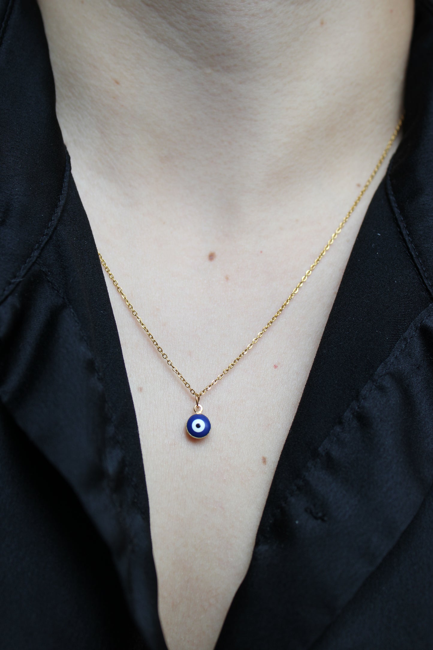 - Collar Ojo Turco Chapa de Oro