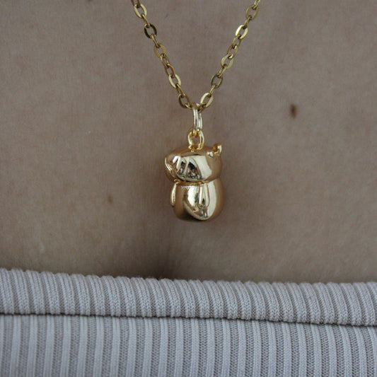 - COLLAR CAPIBARA ACERO INOXIDABLE