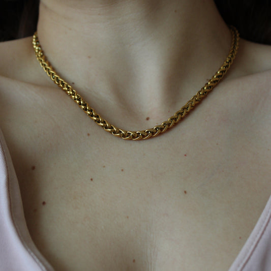 - Cadena Trenzada acero inoxidable