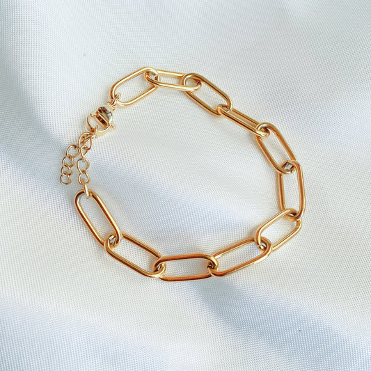 ANDER - PULSERA ESLABONES GRUESOS ACERO INOXIDABLE