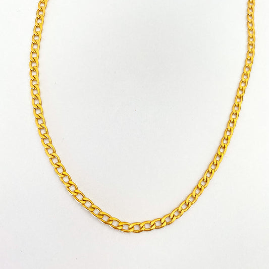 THALIA - CADENA BARBADA ACERO INOXIDABLE