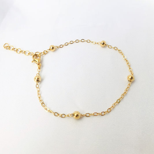 FERNANDA - 18k Gold Plated Balls Bracelet